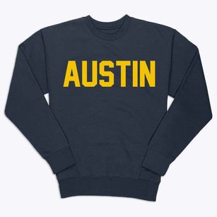 Austin Pennsylvania Classic Block Premium Crewneck Sweatshirt