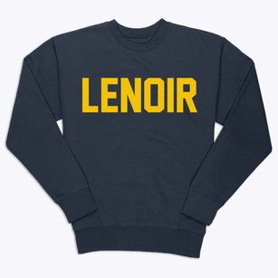 Lenoir North Carolina Classic Block Premium Crewneck Sweatshirt