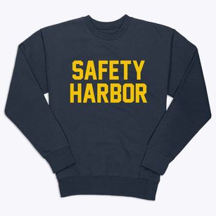 Safety Harbor Florida Classic Block Premium Crewneck Sweatshirt