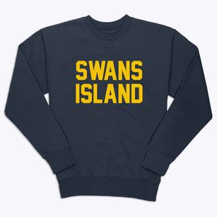 Swans Island Maine Classic Block Premium Crewneck Sweatshirt