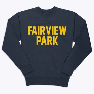 Fairview Park Ohio Classic Block Premium Crewneck Sweatshirt