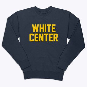 White Center Washington Classic Block Premium Crewneck Sweatshirt