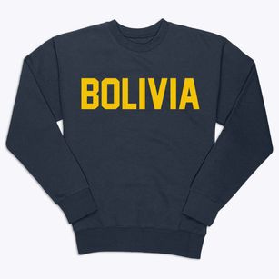 Bolivia North Carolina Classic Block Premium Crewneck Sweatshirt
