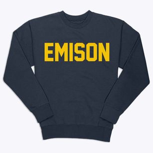 Emison Indiana Classic Block Premium Crewneck Sweatshirt