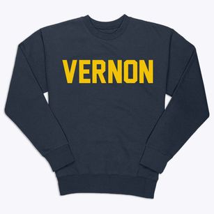 Vernon Illinois Classic Block Premium Crewneck Sweatshirt