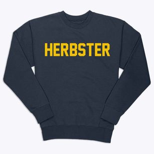 Herbster Wisconsin Classic Block Premium Crewneck Sweatshirt