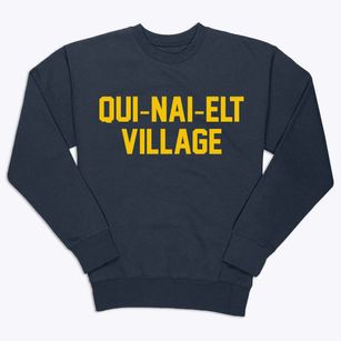 Qui-nai-elt Village Washington Classic Block Premium Crewneck Sweatshirt