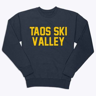 Taos Ski Valley New Mexico Classic Block Premium Crewneck Sweatshirt