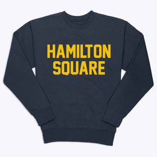 Hamilton Square New Jersey Classic Block Premium Crewneck Sweatshirt