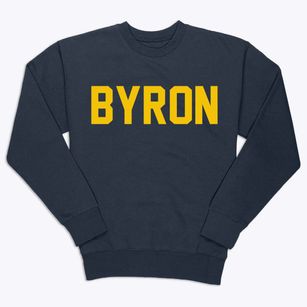 Byron Oklahoma Classic Block Premium Crewneck Sweatshirt