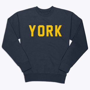 York Maine Classic Block Premium Crewneck Sweatshirt