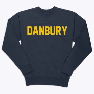 Danbury Connecticut Classic Block Premium Crewneck Sweatshirt