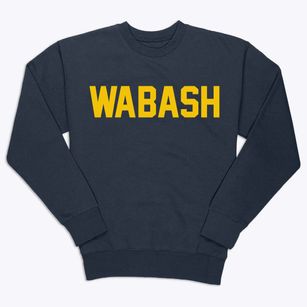 Wabash Indiana Classic Block Premium Crewneck Sweatshirt
