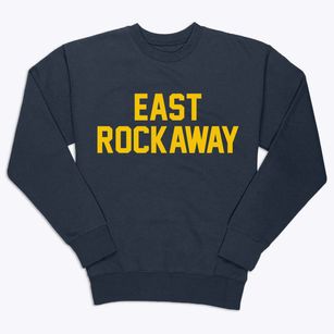 East Rockaway New York Classic Block Premium Crewneck Sweatshirt