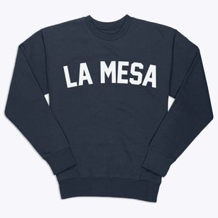 La Mesa California Classic Curve Premium Crewneck Sweatshirt