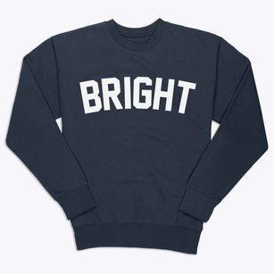 Bright Indiana Classic Curve Premium Crewneck Sweatshirt