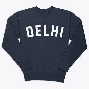 Delhi New York Classic Curve Premium Crewneck Sweatshirt