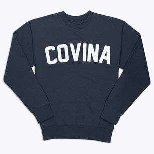 Covina California Classic Curve Premium Crewneck Sweatshirt
