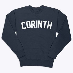 Corinth Maine Classic Curve Premium Crewneck Sweatshirt