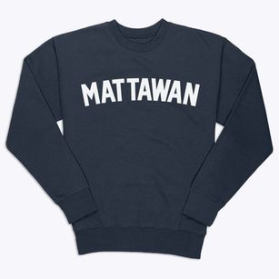 Mattawan Michigan Classic Curve Premium Crewneck Sweatshirt