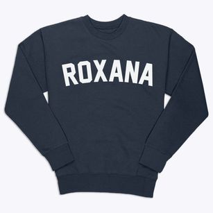 Roxana Illinois Classic Curve Premium Crewneck Sweatshirt