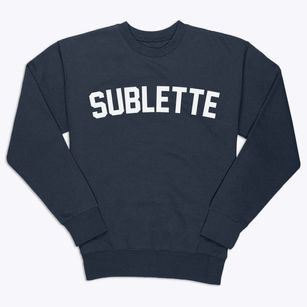 Sublette Kansas Classic Curve Premium Crewneck Sweatshirt