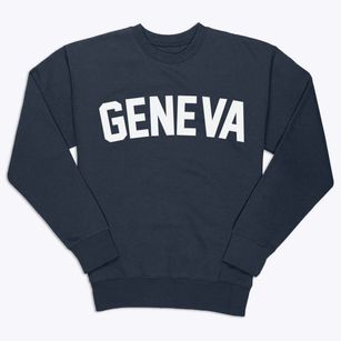 Geneva Indiana Classic Curve Premium Crewneck Sweatshirt