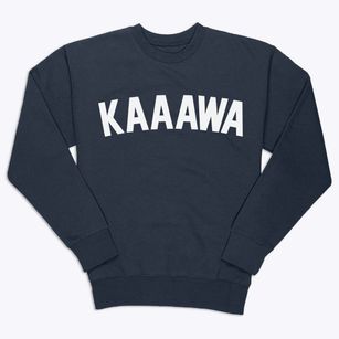 Kaaawa Hawaii Classic Curve Premium Crewneck Sweatshirt