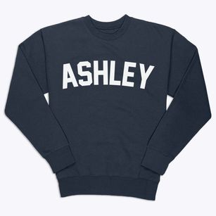 Ashley Indiana Classic Curve Premium Crewneck Sweatshirt