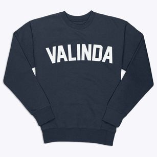 Valinda California Classic Curve Premium Crewneck Sweatshirt
