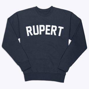 Rupert West Virginia Classic Curve Premium Crewneck Sweatshirt