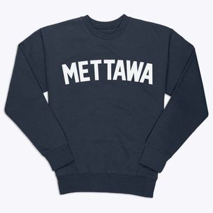 Mettawa Illinois Classic Curve Premium Crewneck Sweatshirt