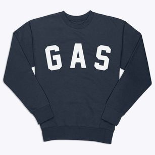 Gas Kansas Classic Curve Premium Crewneck Sweatshirt