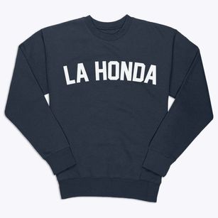La Honda California Classic Curve Premium Crewneck Sweatshirt