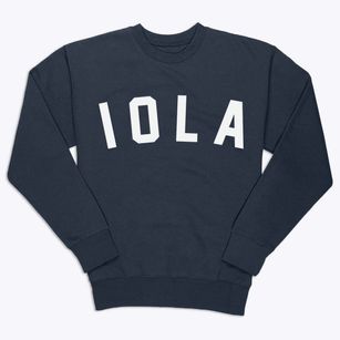 Iola Texas Classic Curve Premium Crewneck Sweatshirt