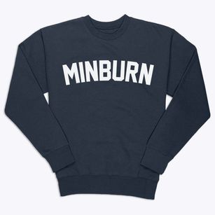 Minburn Iowa Classic Curve Premium Crewneck Sweatshirt