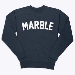 Marble North Carolina Classic Curve Premium Crewneck Sweatshirt