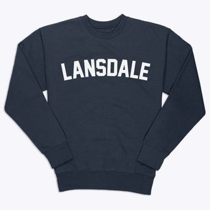 Lansdale Pennsylvania Classic Curve Premium Crewneck Sweatshirt