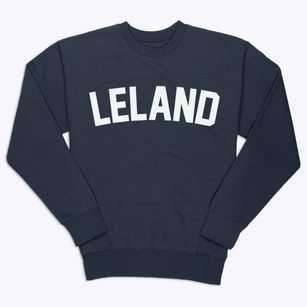 Leland Iowa Classic Curve Premium Crewneck Sweatshirt