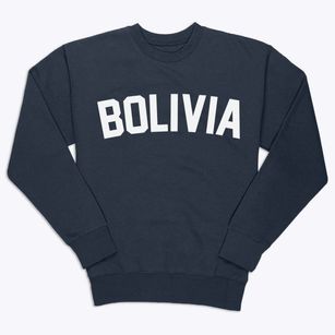 Bolivia North Carolina Classic Curve Premium Crewneck Sweatshirt