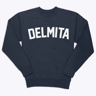 Delmita Texas Classic Curve Premium Crewneck Sweatshirt