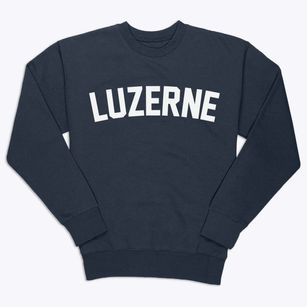 Luzerne Iowa Classic Curve Premium Crewneck Sweatshirt