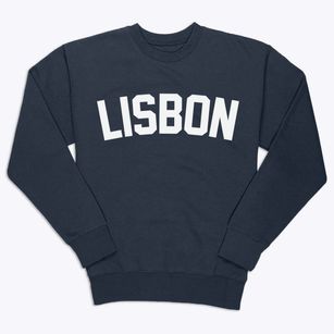 Lisbon Maine Classic Curve Premium Crewneck Sweatshirt