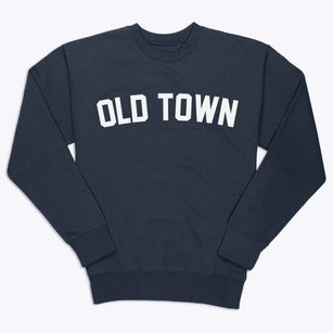 Old Town Maine Classic Curve Premium Crewneck Sweatshirt