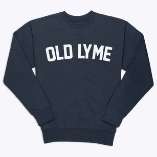 Old Lyme Connecticut Classic Curve Premium Crewneck Sweatshirt