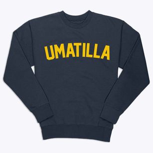 Umatilla Oregon Classic Curve Premium Crewneck Sweatshirt