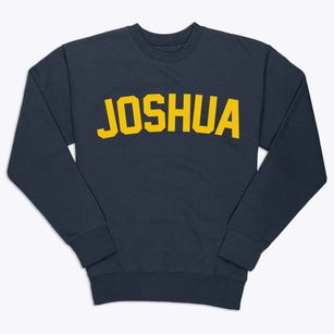 Joshua Texas Classic Curve Premium Crewneck Sweatshirt