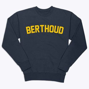 Berthoud Colorado Classic Curve Premium Crewneck Sweatshirt