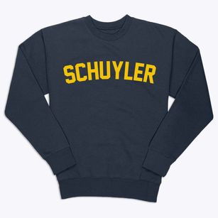 Schuyler Nebraska Classic Curve Premium Crewneck Sweatshirt