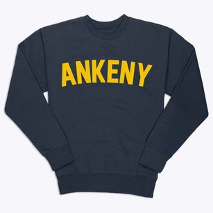Ankeny Iowa Classic Curve Premium Crewneck Sweatshirt